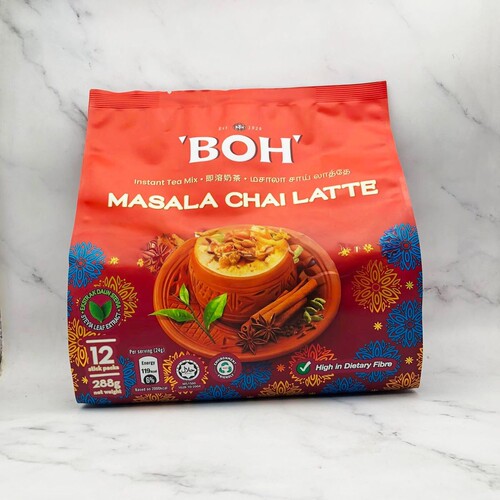 BOH 印度传统马萨拉香料拉茶12x24g办公室下午茶冲泡饮品暖心舒胃