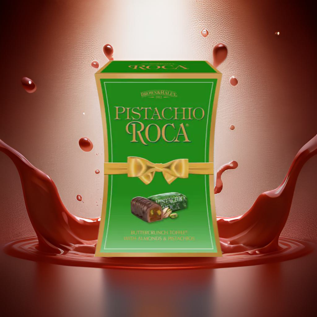 香港进口网红代购新年礼盒乐家开心果杏仁糖美国节日礼物送礼118g