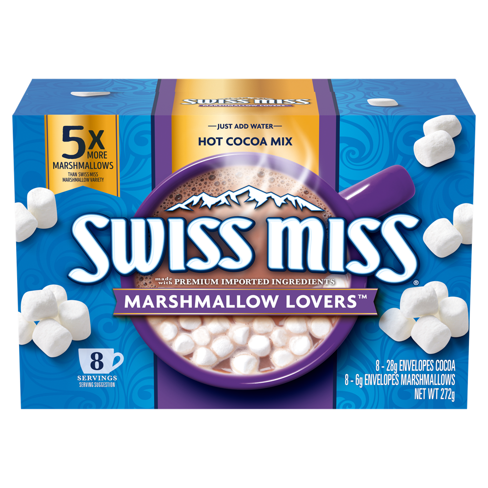 SWISSMISS 绵花糖朱古力即冲装固体饮料热巧克力冲饮香港代购进口