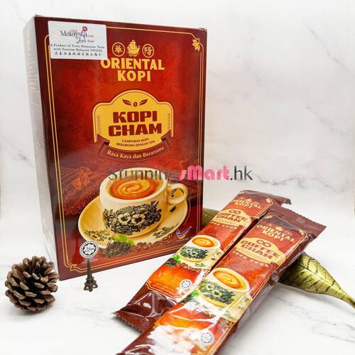 华阳 正宗南洋风味Oriental Kopi Cham鸳鸯10x38.0g/ml咖啡饮品版