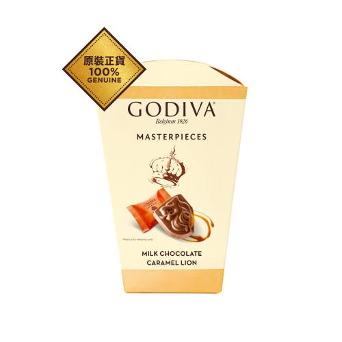 GODIVA Masterpieces焦糖牛奶巧克力盒装102克巧克力制品伴手礼版