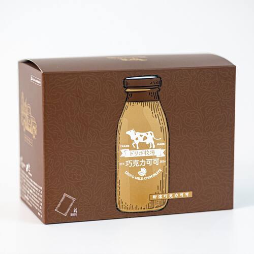 dripo-ドリポ牧场即溶巧克力可可饮品每入21gx20办公室冲泡下午茶