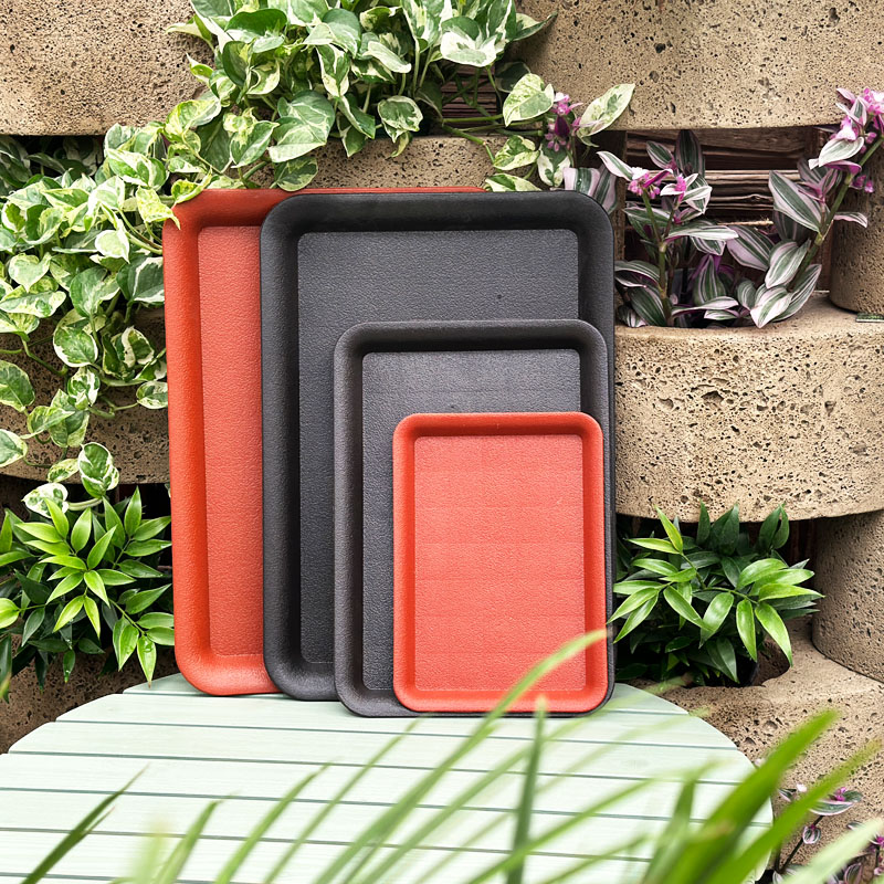 底盘长方形托盘树脂耐用加厚多肉