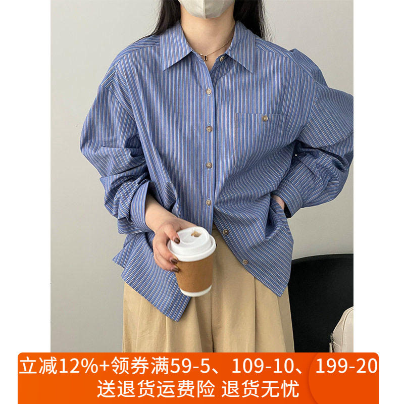 百搭宽松显瘦气质衬衫女