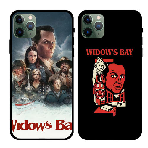 适用iphone16苹果17promax手机壳安卓oppo透明软壳小米华为pura寡妇湾Widow’s Bay 万圣节HALLOWEEN