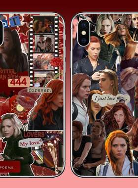 斯嘉丽约翰逊Scarlett Johansson适用苹果14promax手机壳iPhoneXR女生欧美