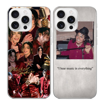 适用iphone苹果17promax手机壳安卓透明软壳小米华为pura迈克尔 杰克逊Michael Jackson