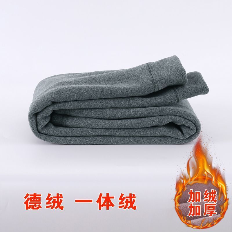 男童加绒保暖裤儿童德厚
