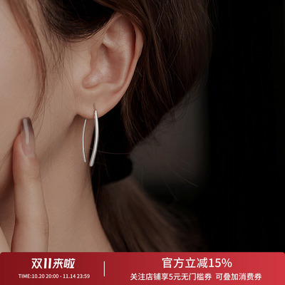 饰悟高级感925纯银女长款耳环