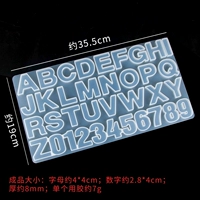 Буквы и цифры, форма