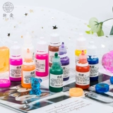 Кристалл Xinai падает ручной работы материалов DIY Disogray Symatic Polycin Smoothy E -Resin ab Starry Sky Gel пигмент