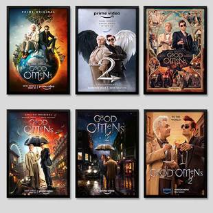 Good 饰画拍照道具壁画客厅挂画 Omens好兆头电影海报宿舍卧室装