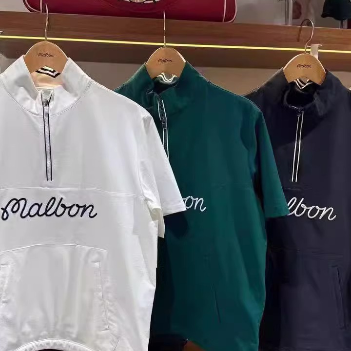 百搭半拉链运动套头衫25春夏短袖