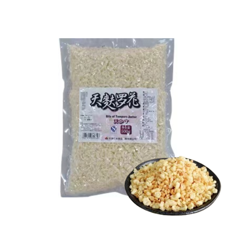 石本天麸罗花天妇罗花日式料理配菜口感松脆颗粒饱满豆腐冷盘乌冬