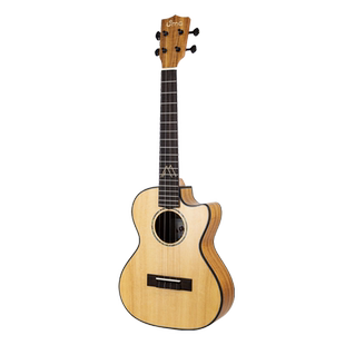 UMA尤克里里相思木云杉单板ukulele小吉他乌克丽丽进阶面单缺角款