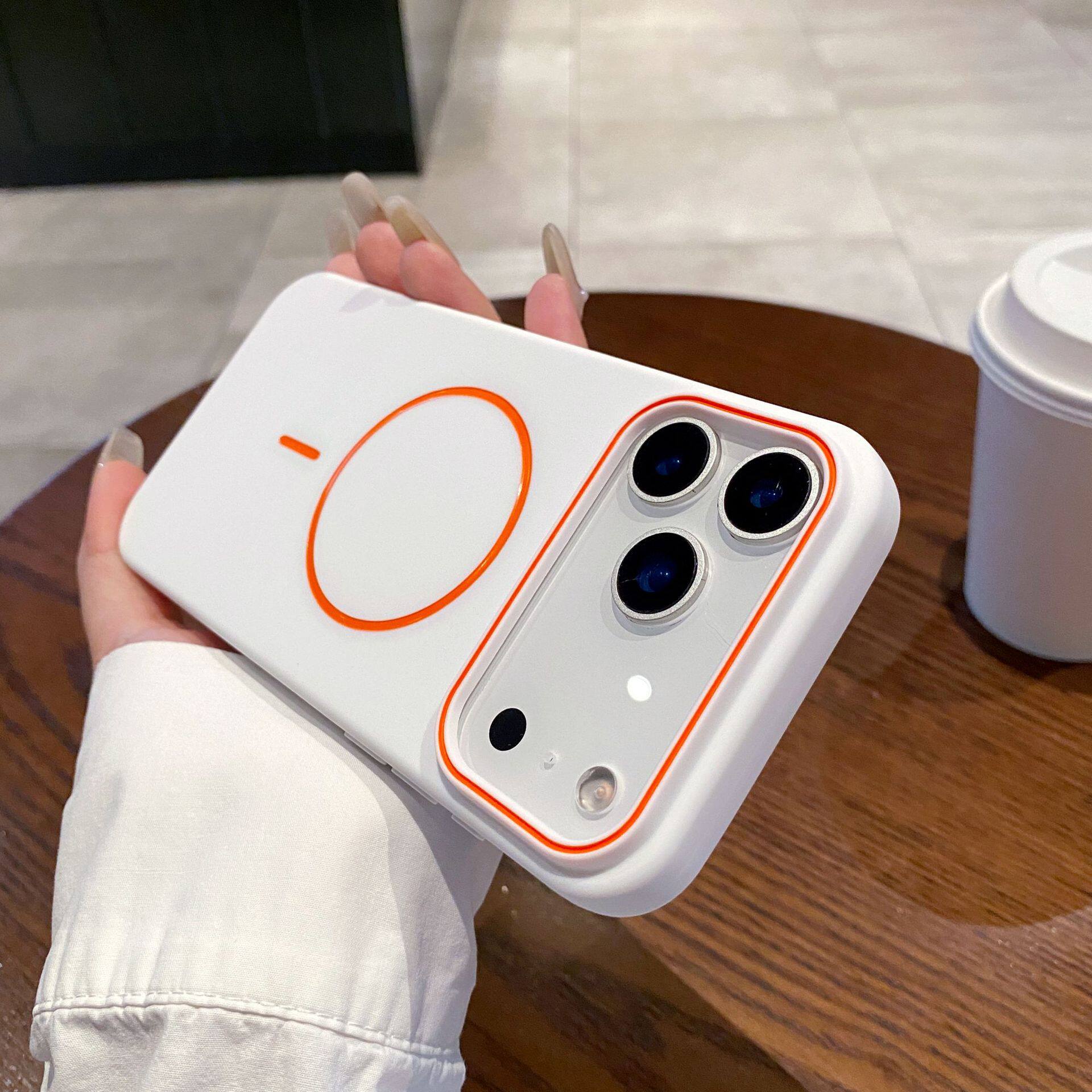 适用苹果17promax手机壳官iphone16pro外壳十七硅胶15软壳14pm防摔13p摄像头镜头不包12全包2025新款专用白色