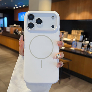 适用苹果17promax手机壳iphone16pro外壳十七硅胶15plus软壳14p防摔13摄像头镜头不包ai按键全包新款 白色专用