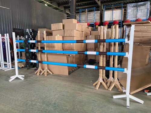 马术障碍架+跳杆套装 马具用品马术场地用具
