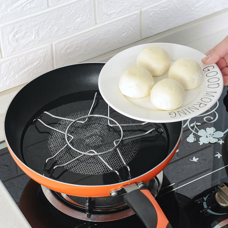 厨房用品不锈钢高脚蒸架