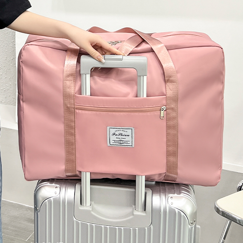 旅行包大容量可套拉杆箱的手提包出差便携收纳包短途轻便女行李袋 收纳整理 被子防尘袋 原图主图