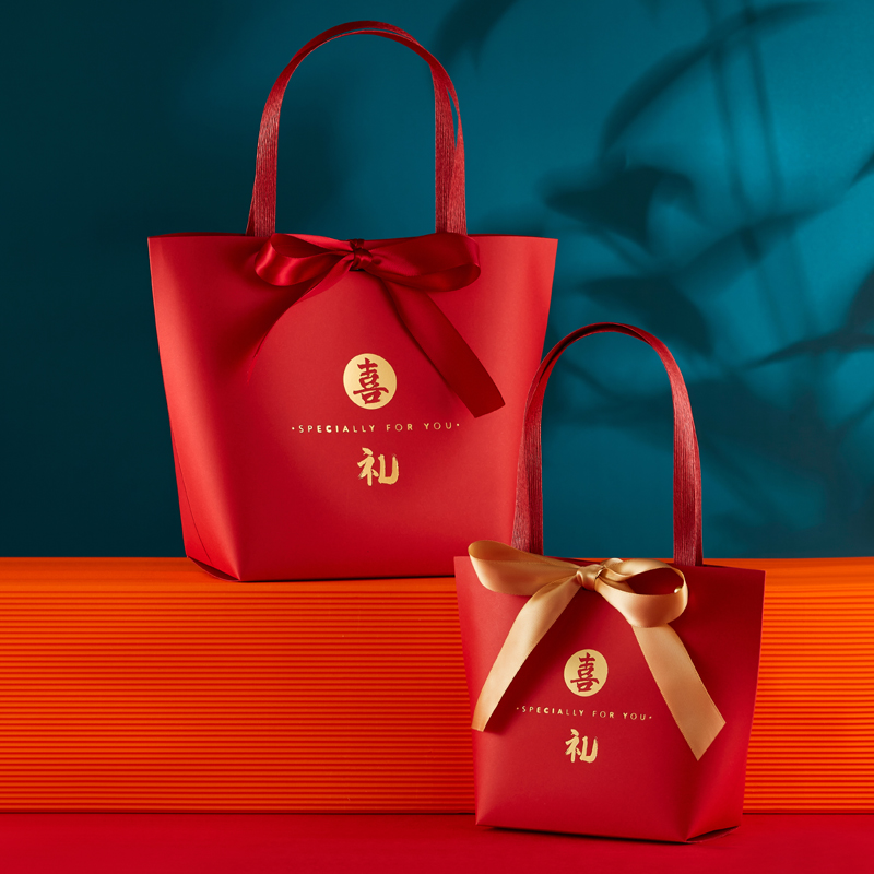 高档中式风大码宝宝满月伴手礼盒