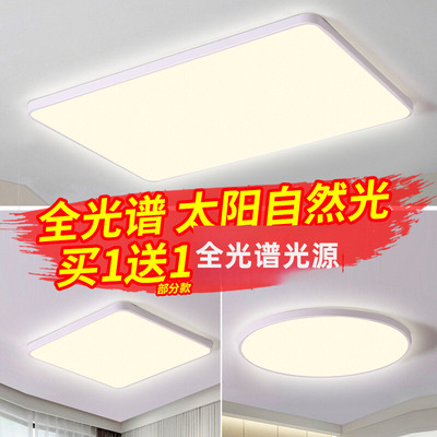 简约全光谱吸顶灯护眼客厅卧室灯