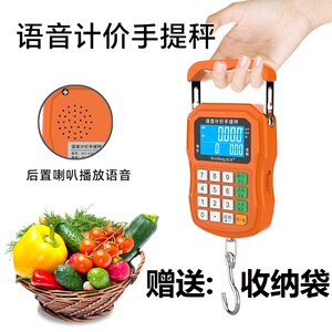 语音计价手提秤电子秤买卖菜秤