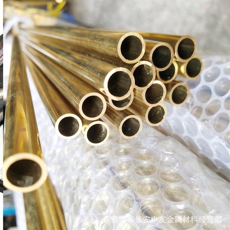 薄壁铜管 H65毛细管空心铜管 铜套小圆管