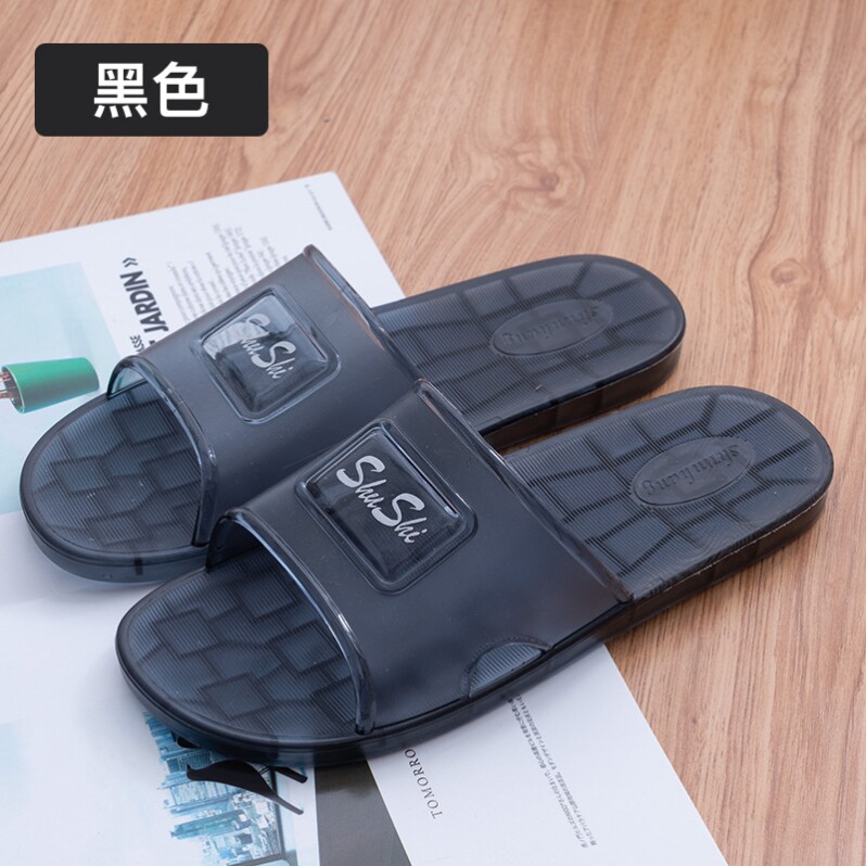 果冻凉拖鞋老式塑料老式透明塑料