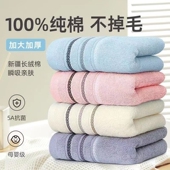 长绒棉加厚加大家用洗脸面巾柔软亲肤不刺激皮肤男女通用毛巾儿童