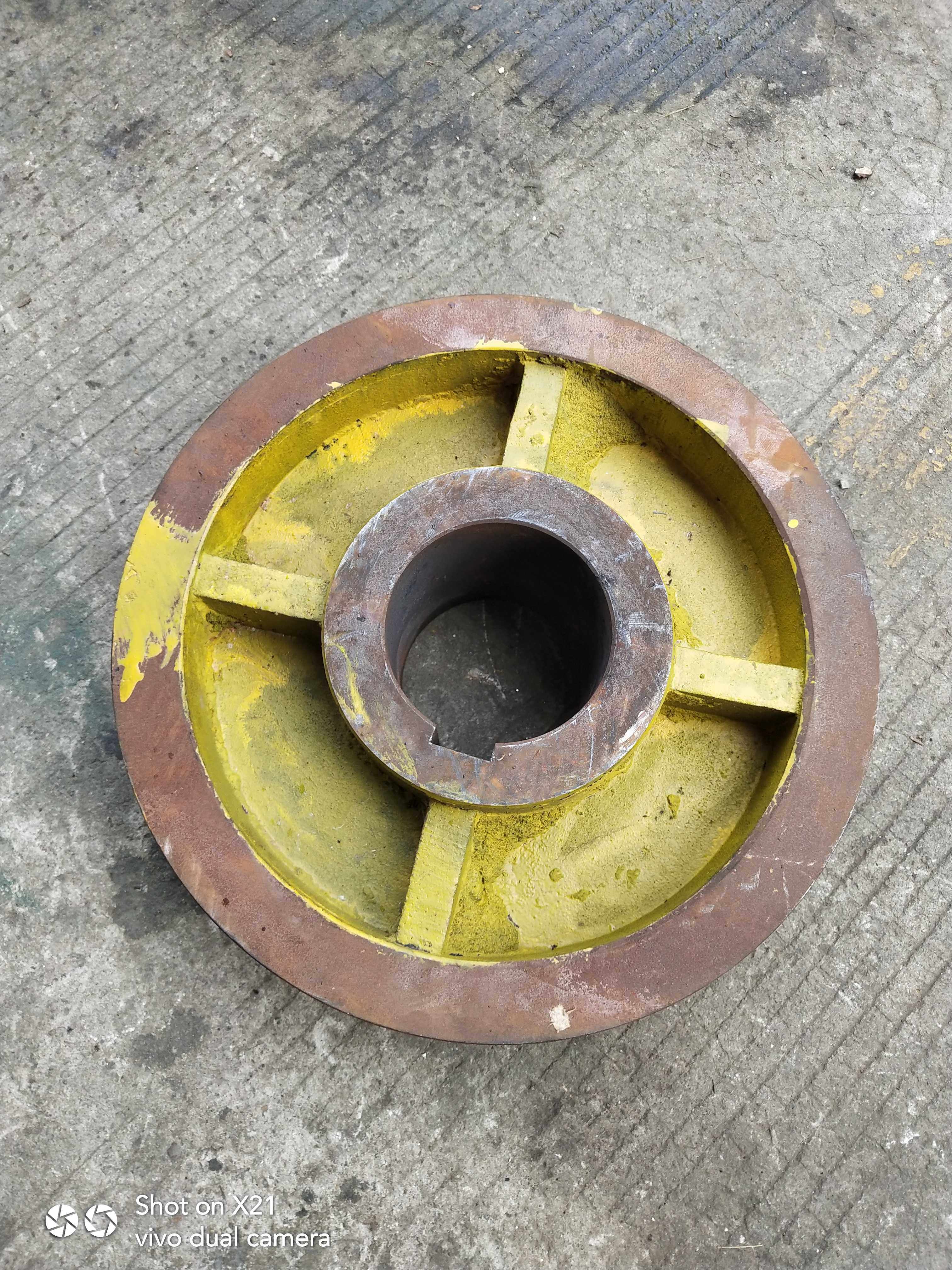 冲床配件上海二锻沃得精机100吨125吨冲床制动轮刹车盘机床铣床配