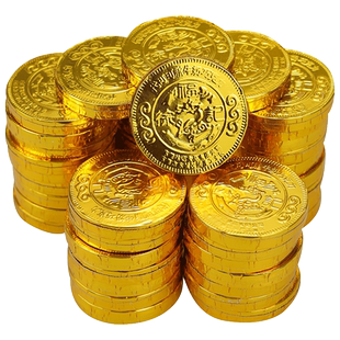 徐福记雀巢奇欧比金币巧克力散装喜糖果年货休闲零食(代可可脂)