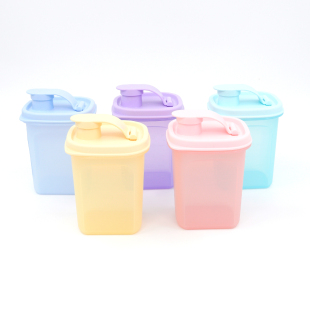 特百惠纤巧壶350ml 厨房酱醋壶果醋酵素壶果汁水杯子塑料密封正品