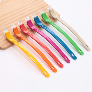 特百惠官方特百净长颈刷长柄双头刷油壶刷洗油壶刷水杯刷子正品 店