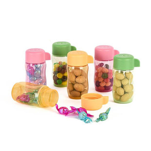 特百惠90ml小萌瓶 迷你依可瓶 便携收纳密封药品奶粉分装瓶子正品