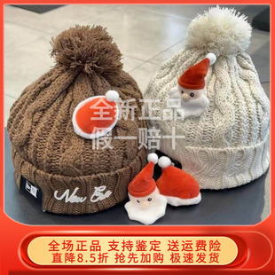 New Era纽亦华2025冬新圣诞针织毛线帽男女保暖14729490 14729491