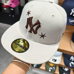 New Era纽亦华2025夏MLB5950棒球帽全封平檐帽 14726437 14726438