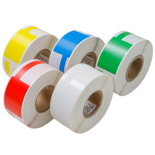 伟文wewin正品268/P70刀型线缆标签卷纸QD/Q-F系列防水防油不干胶电缆网线电线通信机房网络布线热转印标签纸