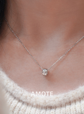 AMOTE幸运环圆环S925银项链
