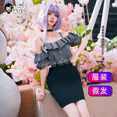 秀琴家 祐天寺若麦cos服装 常服 套装 喵梦 BanGDream Ave Mujica