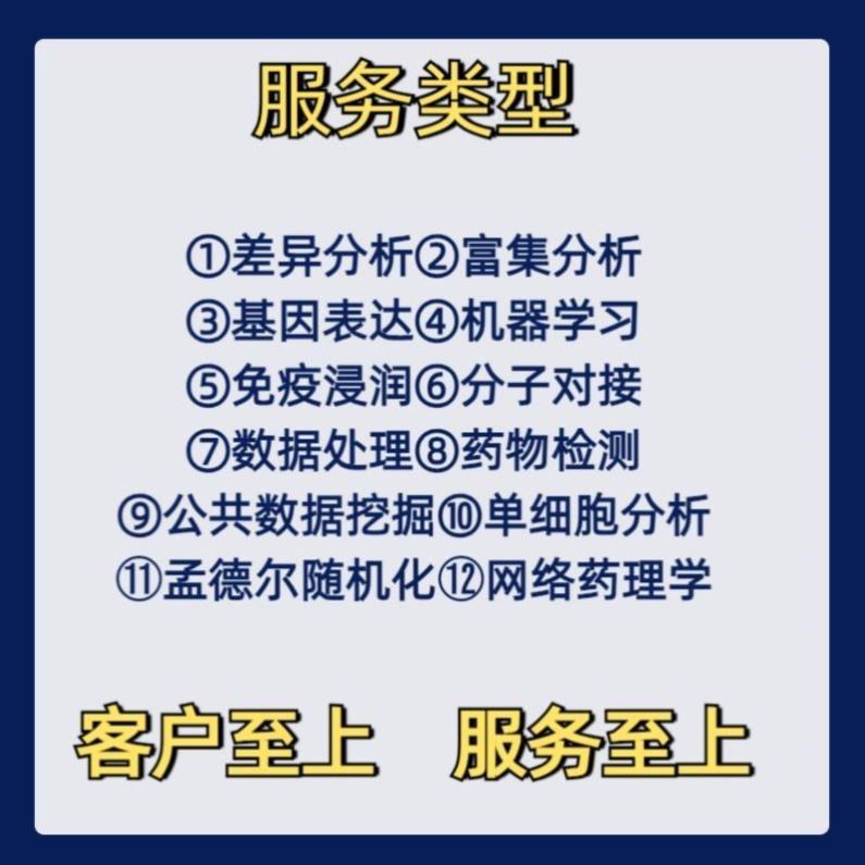 医学生信分析 单细胞测序转录组TCGA GEO数据库挖掘分析服务