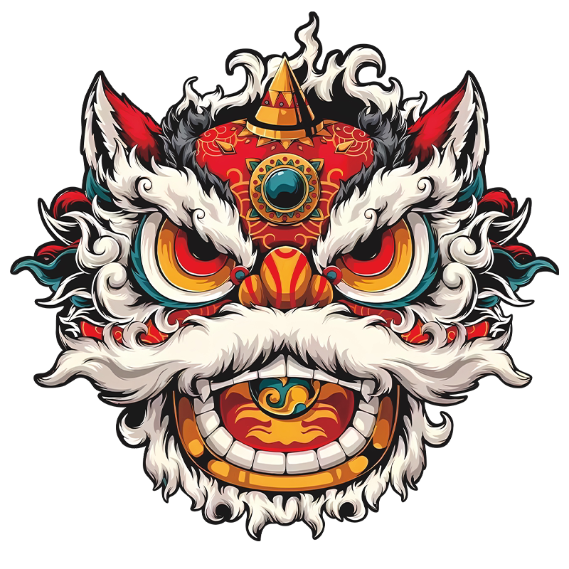 灿盛PVC材质国狮电动摩托汽车贴