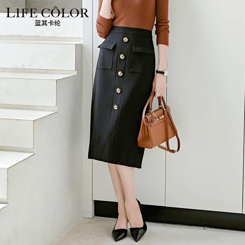 半身裙2020秋冬新款下装裙子 A字裙 包臀裙过膝长裙中长款在类目 女装/女士精品, 半身裙中 - 来自Buy2taobao.com提供专业的淘宝代购服务