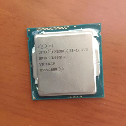 议价CPU E3-1231V3 四核1150针，可用B85