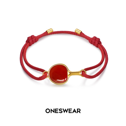 高颜值红绳手链小众轻奢情侣礼物