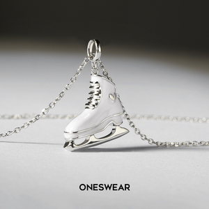 ONE SWEAR/梵誓花样滑冰冰鞋项链女轻奢小众精致吊坠运动饰品花滑