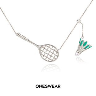 ONE 梵誓羽毛球项链女轻奢小众设计精致礼物运动风配饰饰品 SWEAR