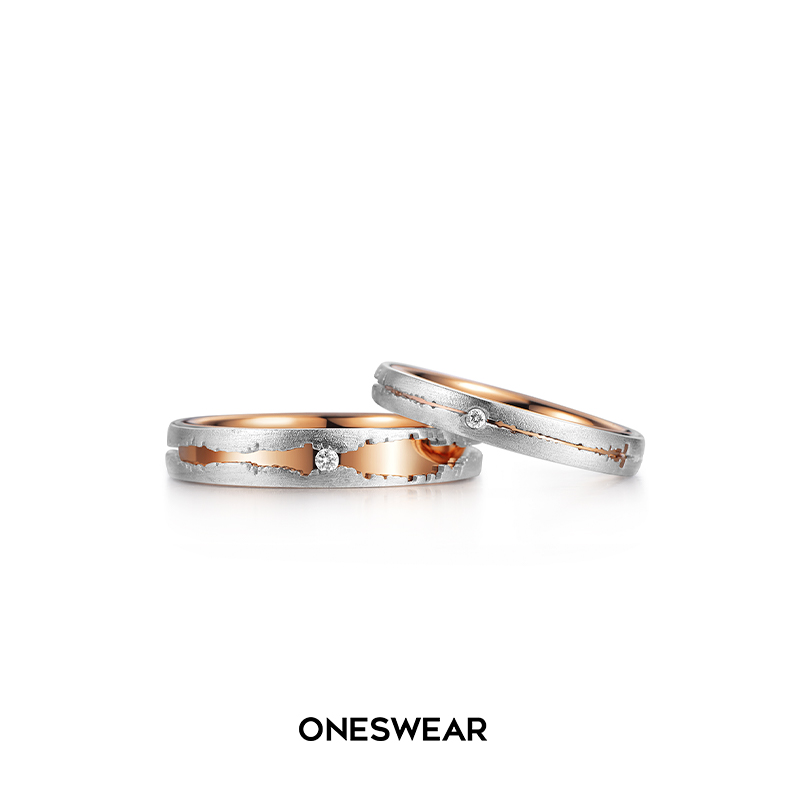 梵誓oneswear恋声18k情侣对戒