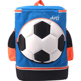 爱高足球背包幼儿园儿童足球运动训练带鞋仓儿童多功能实用双肩包