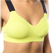 moving comfort运动文胸女跑步健身防震内衣无钢圈背心式 BRA